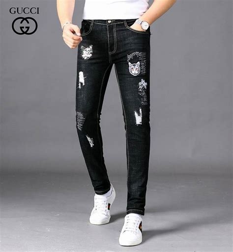 black gucci jeans mens|designer jeans for guys gucci.